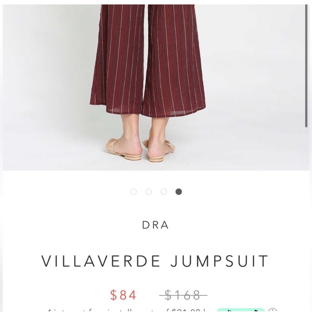 Anthropologie — DRA — (NWOT) Villaverde Jumpsuit — Size M - Picture 6 of 12